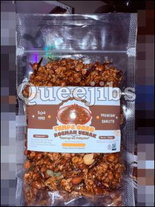 Tempe orek teri kacang Roemah uenak kemasan 300gram PREMIUM