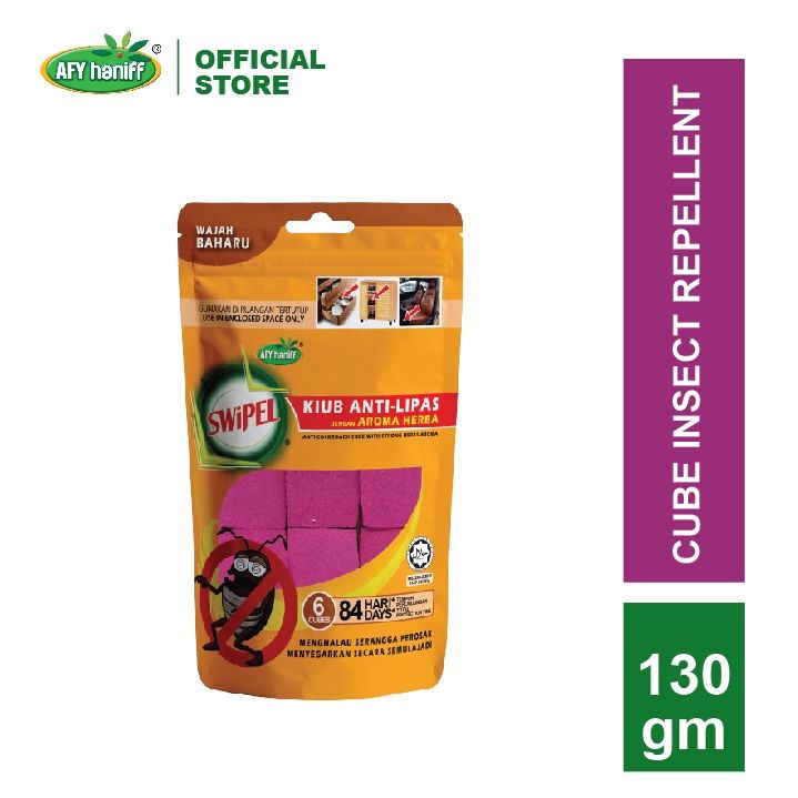 Afy Haniff SWiPEL® Kiub Halau Lipas Serai Wangi Cockroach Repellent ...