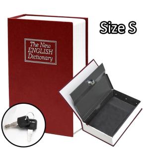 Brankas Bentuk Buku Kamus Kunci Manual Ukuran S - Brankas Buku - Brankas Bentuk Kamus - Brankas Kamus - Storage Box - Safe Deposit Box - Kotak Penyimpanan - Cash Box - Brangkas