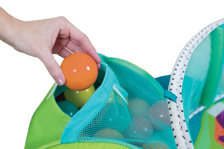 INFANTINO%20Grow-With-Me%20Activity%20Gym%20&%20Ball%20Pit%20(TURTLE)%20with%20Built-in%20Balls%20Storage%20(Gym%20/%20Mat)%20Age%20Grade:%200%20months+%20-%20Image%202
