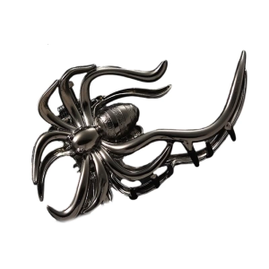 Elegant Spiders Hairpin Secure Hair Claw Clip For Women Girl Halloween Event Hair Accessory Dark Series Headpiece