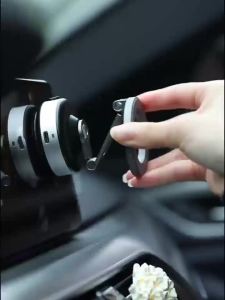 2025 New Electric Vacuum Magnetic Mobile Support for Car Mount 360 ° Rotation Foldable Strong Suction for iphone16 15 14 Holder Xiaomi Car phone holder