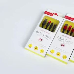 2026 Bán Nóng [ Được vận chuyển từ Trung Quốc ] Chất Lượng Cao 66W Cáp dữ liệu 3 trong 1 sạc siêu nhanh  5A Cáp sạc 3 trong 1 logo Xưởng quà tặng B3