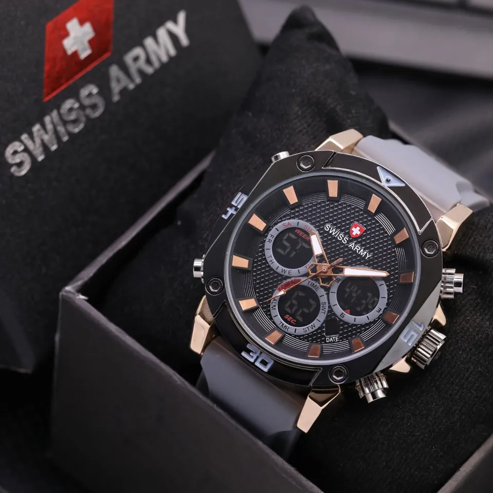 Swiss army double outlet time