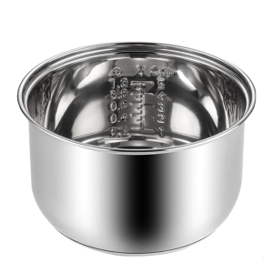 Nonstick Thickened 304 Stainless Steel Insert Bowl for household Rice Cooker Even Heating Inner Pot Replacement Part