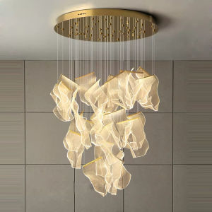 Nordic home decoration dining room chandelier chandelier ceiling light stair chandelier interior lighting fixture
