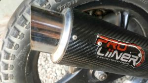 KNALPOT RACING PRO LINER LANCIP NETRAL/KARISMA ALL BEBEK SERIES