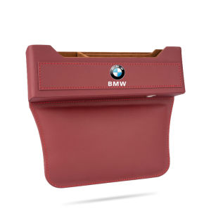 For BMW Premium Car seat Gap Organizer Car Organizer Storage Box For Phone Key Card Coin Case Accessories