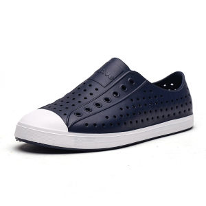 Free Shipping New MenS Clogs Closed-Toe Sandals Water Shoes Beach Shoes Hollow-Out Design Breathable And Non-Slip Korean Style For Summer