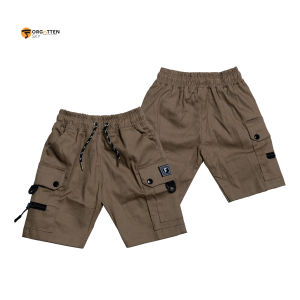 Forgotten Sky Celana Pendek Cargo Anak Usia 1-12 Tahun Bahan Kanvas Short Cargo Pants Celana Anak laki-laki Perempuan