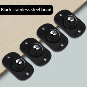 4Pcs Adhesive Universal Wheel Roller Accessories Household Mini Swivel Casters Home Storage Box Roller No Noise 360º Universal Wheels