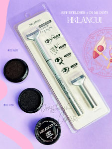 Set in mi dưới Dezone bao gồm cả bút kẻ mắt dấu in mi mực mi dưới tiện dụng mà không nhòe