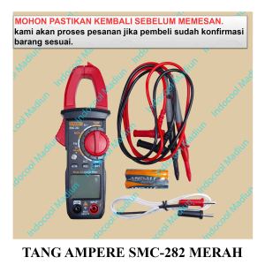 DIGITAL CLAMP METER / TANG AMPERE DIGITAL / TANG AMPERE SMC-282 MERAH