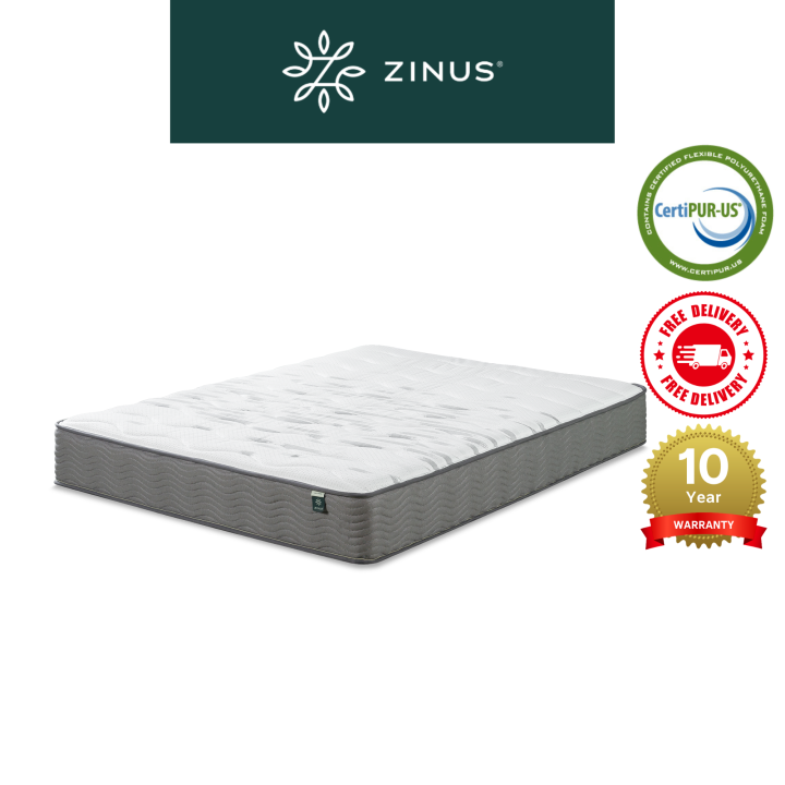 Zinus icoil on sale queen mattress