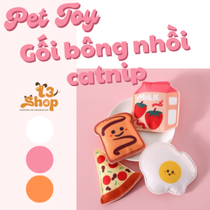 thú nhồi bông catnip dành cho mèo muốn phê pha - T3 PETS SHOP