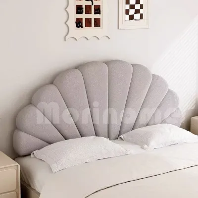 ⚡COD⚡Shell-shaped Headboard Cushion Soft Pack Semi-circle Style Creamy Wind Tatami Large Pillow