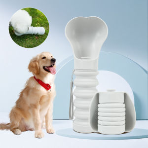 Portable Dog Water Bottle Silicone FoldableDrinking Cup Outdoor Travel