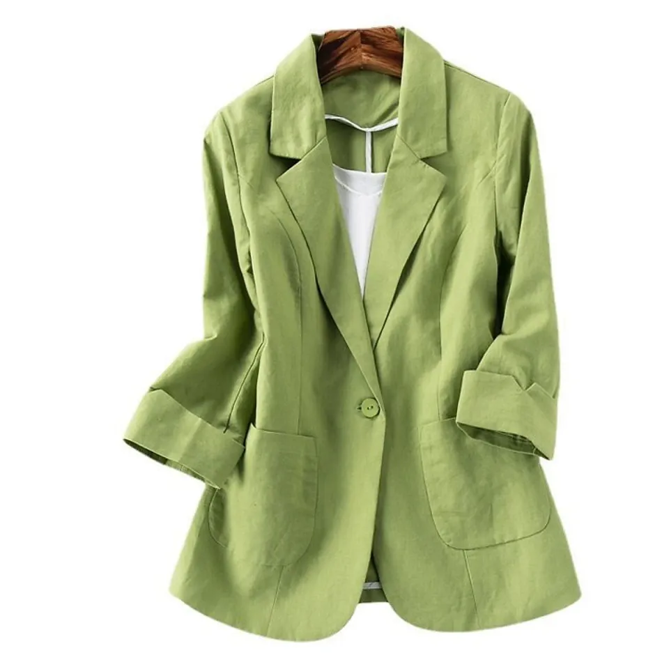 Áo khoác blazer nữ mẫu đồ vest linen cao cấp |Thời trang thiết kế Hity –  Hity - lifestyle your way