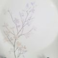 Corelle Jacaranda Square Round 10-1/4-inch Dinner Plate, 26cm. 