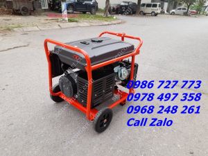 Công ty bán máy phát điện 5kw chạy xăng đề nổ bánh xe tay đẩy giá siêu rẻ