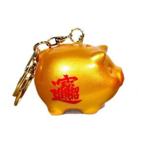 Thời trang tốt lành biểu tượng Keychain năm mới May Mắn quyến rũ thu nhỏ cao su Móc treo chìa khóa cho quà tặng trang trí 2026