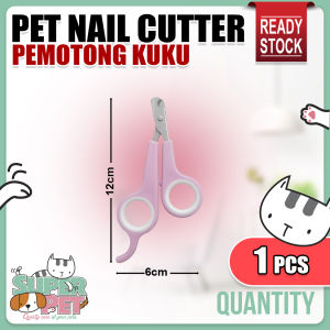 Cat Nail Cutter Clipper Pet Dog Grooming Trimmer Nail Scissors Pemotong Kuku Kucing 宠物指甲剪