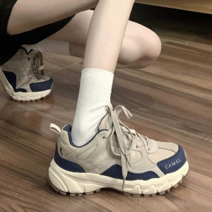 Cameljeans Outdoor Womens Non-slip Hiking Shoes Sport Lace-Up Climbing Walking Sneakers