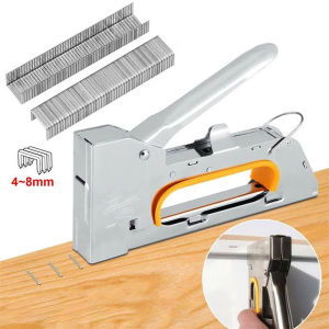 YUKIDO Staples Tembak Mollar 3 in 1 Stapler Gun Steples Jok Motor Gun Tacker