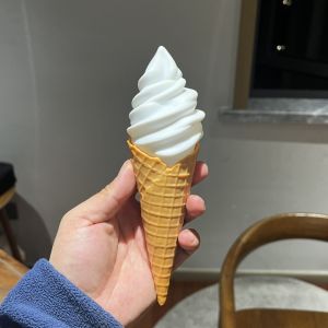 FEELINGS Plastic Artificial Ice Cream Realistic Look Simulation Model Fake Ice Cream Decorative Ornament Ice Cream Model Window Display