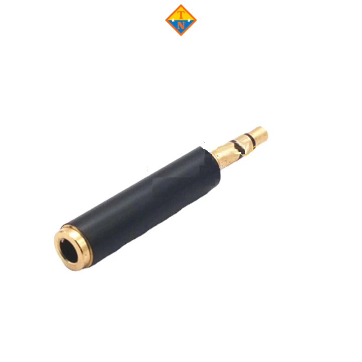 Đầu chuyển đường micro 3.5mm từ 3 khấc sang 4 khấc bằng đồng # phụ kiện ...