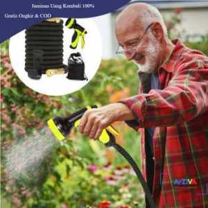 ALLSOME Semprotan Air Tanaman Cuci Mobil High Pressure with Hose 15 Meter - PT009 - Black