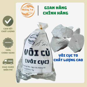 Vôi cục vôi ăn trầu vôi trắng đẹp loại 1kg