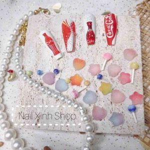 [Hot] Charm kẹo dẻo làm nail - DIY - kẹo đính móng
