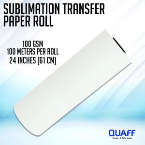 QUAFF Sublimation Paper 100gsm 24inches | 36inches 100meters/Roll