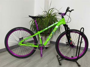 Xe Đạp Dirt Jump PINK Custom – Nhiều Màu Lựa Chọn - Phanh Đĩa Bánh 27.5 - 1 Tầng Líp