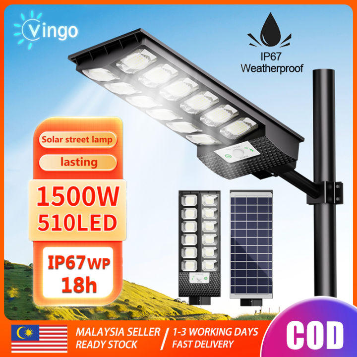 【5-year warranty】Solar Street Light solar light Outdoor Waterproof LED ...