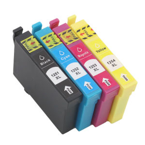 Dreamshine Compatible with Epson EPSON 125 T1251 T1252 T1253 T1254 Ink Cartridge Non-Original