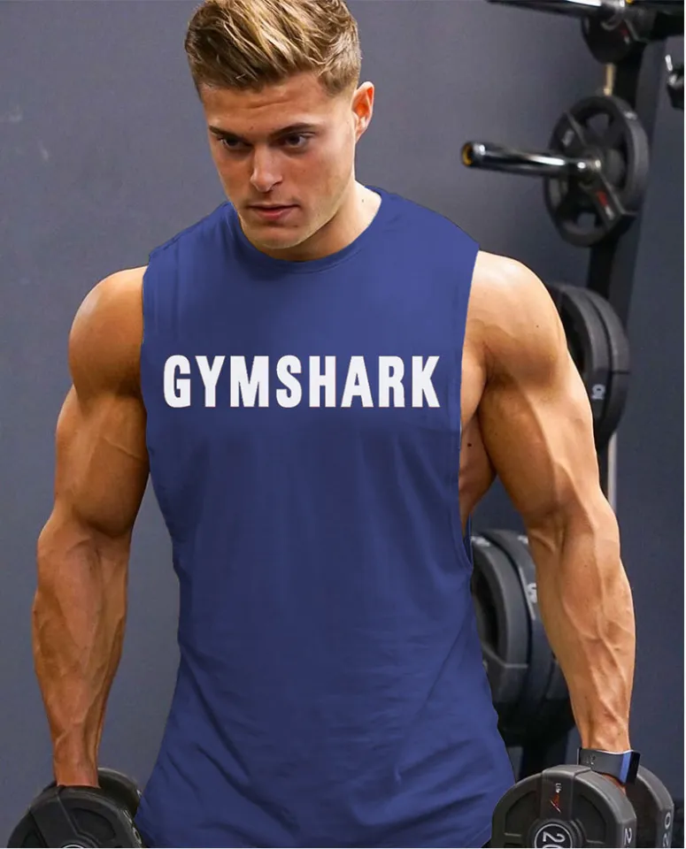 Gymshark Men's Singles Casual Dryfit Vest Sportswear Fitness Singlet  Workout Clothing