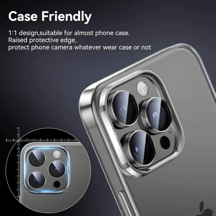 ⚡️1 ชุด⚡️ฟิล์มกระจก กันรอย เลนส์กล้อง For iPhone 11 13 15 16 17 14 12 ...