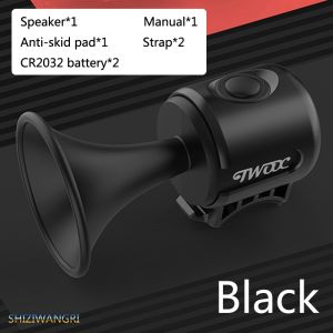 120db Electric Bicycle Horn Loud Bike Bell With Warning Sound Bike Horns With Warning Sound And Battery For Kids Scooters Bikes