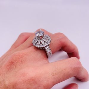 Nhẫn titan không phai không rỉ sét màu vàng hoặc trắng mã 27 Nhẫn titan nữ bền màu trangsucmoiluatuoi.RIN