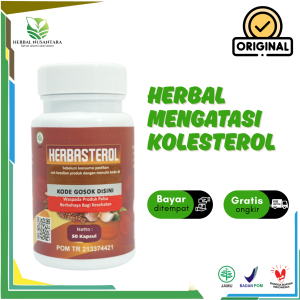 Herbasterol Obat Kolesterol Dan Asam Urat Penurun Kadar Lemak Darah Tinggi