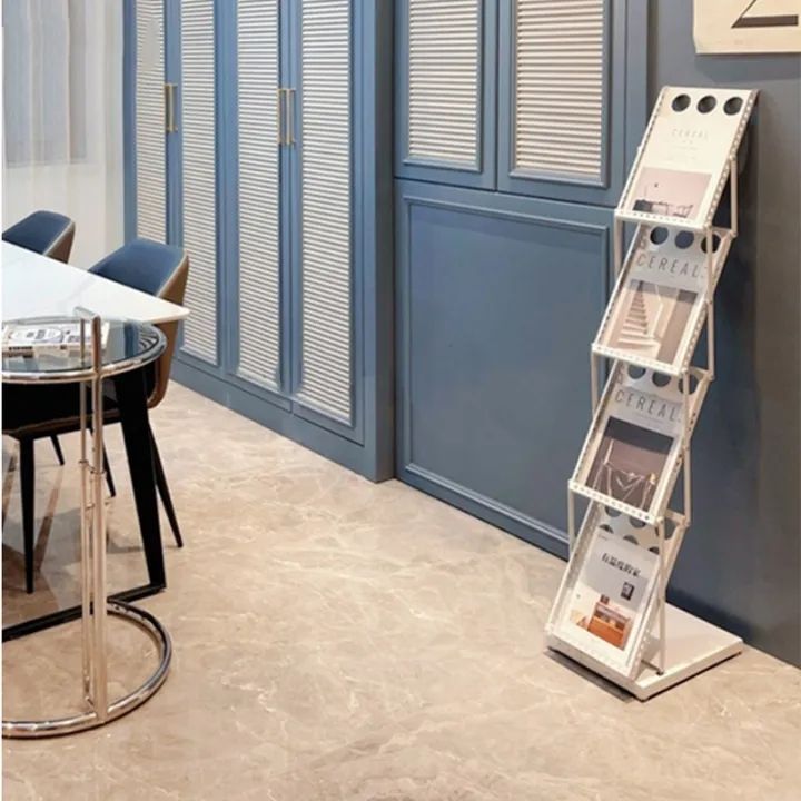Foldable Magazine Display Rack Stand / Book Paper Brochure Leaflet ...