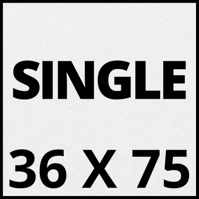 ORIGINAL URATEX FOAM Mattress 6InchesX75 ALL SIZES ( 6x30x75 / 6x36x75 / 6x48x75 /6x54x75 / 6x60x75 / 6x72x75 - ALL COLOURS) [ S size / Single size / Double size / Full Double size / Queen size / King size ] BED FOAM - URATEX SALE - URATEX BED ON SALE