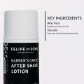 Felipe and Sons Barber’s Grade Aftershave Lotion 50mL | Hydrate, Soothe and Calm Skin. 