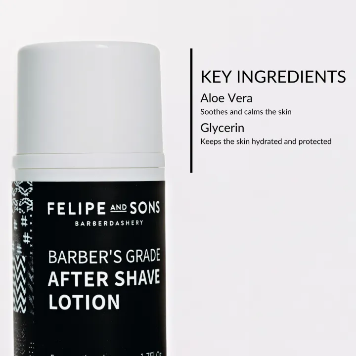 Felipe%20and%20Sons%20Barber%E2%80%99s%20Grade%20Aftershave%20Lotion%2050mL%20%7C%20Hydrate,%20Soothe%20and%20Calm%20Skin%20-%20Image%202