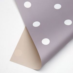 20 LEMBAR Flower Wrapping Polkadot Cellophane Kertas Buket Bunga Hand Bpuquet Florist KB11