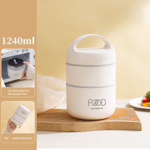 GOUกล่องอาหารเช้ากล่องใส่อาหารกลางวันเก็บอุณหภูมิสะดวกและกล่องอาหารกลางวันแบบพกพากล่องอาหารกลางวันสแตนเลสสตีลกล่องอาหารกลางวันกล่องอาหารกลางวันที่สวยงามกล่องอาหารกลางวันเด็ก