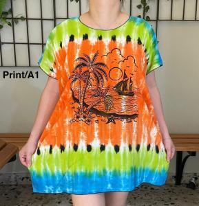 MUAT 70-90KG!!! BAJU BALI BLOUSE BIGSIZE JUMBO FIT TO XXXXL PRINT/A REAL PICT
