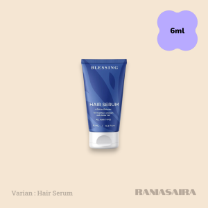 BLESSING Hair Gloss 100ml Vitamin Serum Rambut Kering Catok Kusam Bercabang Kusam Blesing Rusak